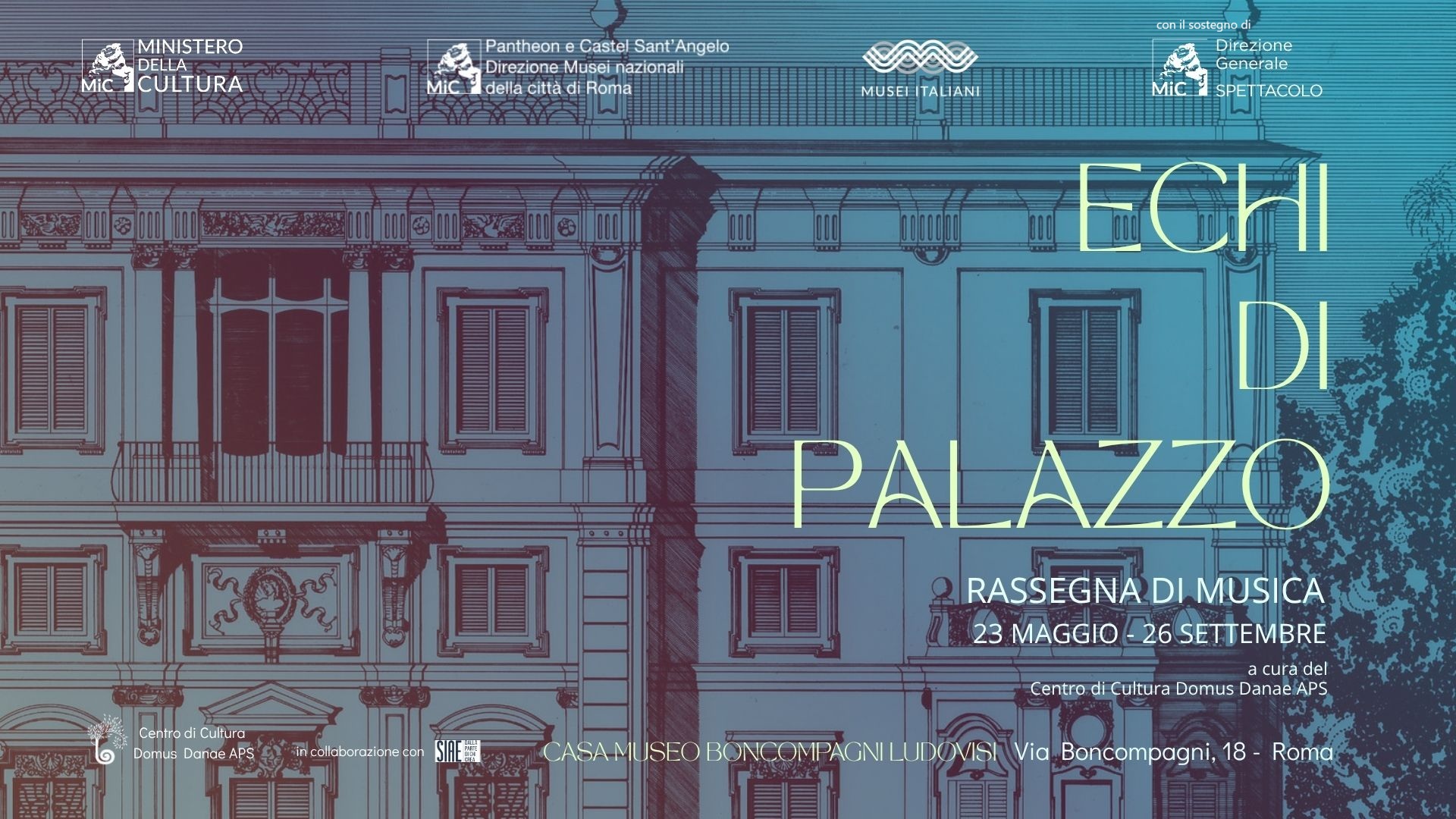Notte Europea dei Musei 2026 alla Casa Museo Boncompagni Ludovisi